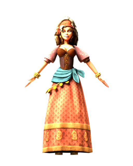Bar Maid avatar render
