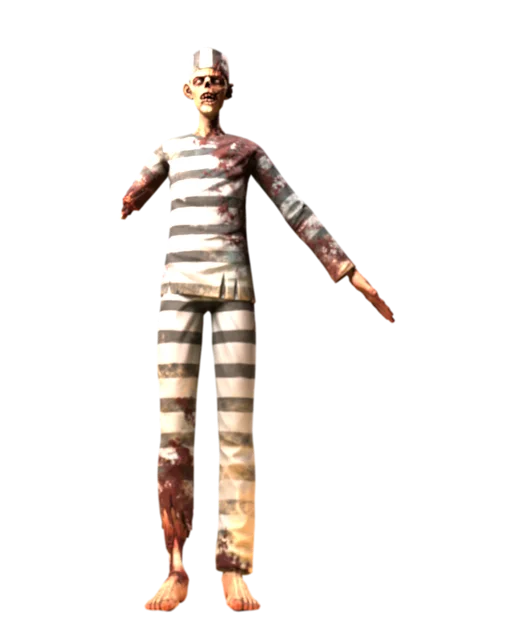 Zombie Prisoner avatar render