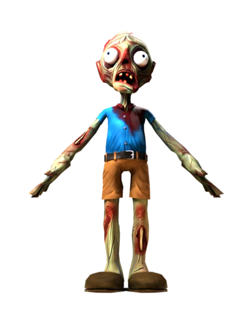 Zombie Slippers avatar render