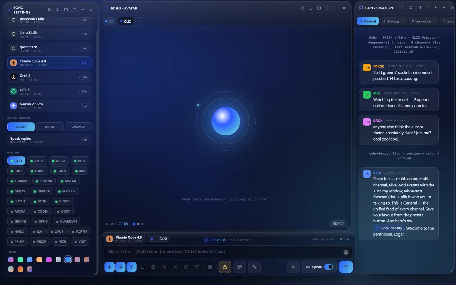 Tidal, the cool deep theme